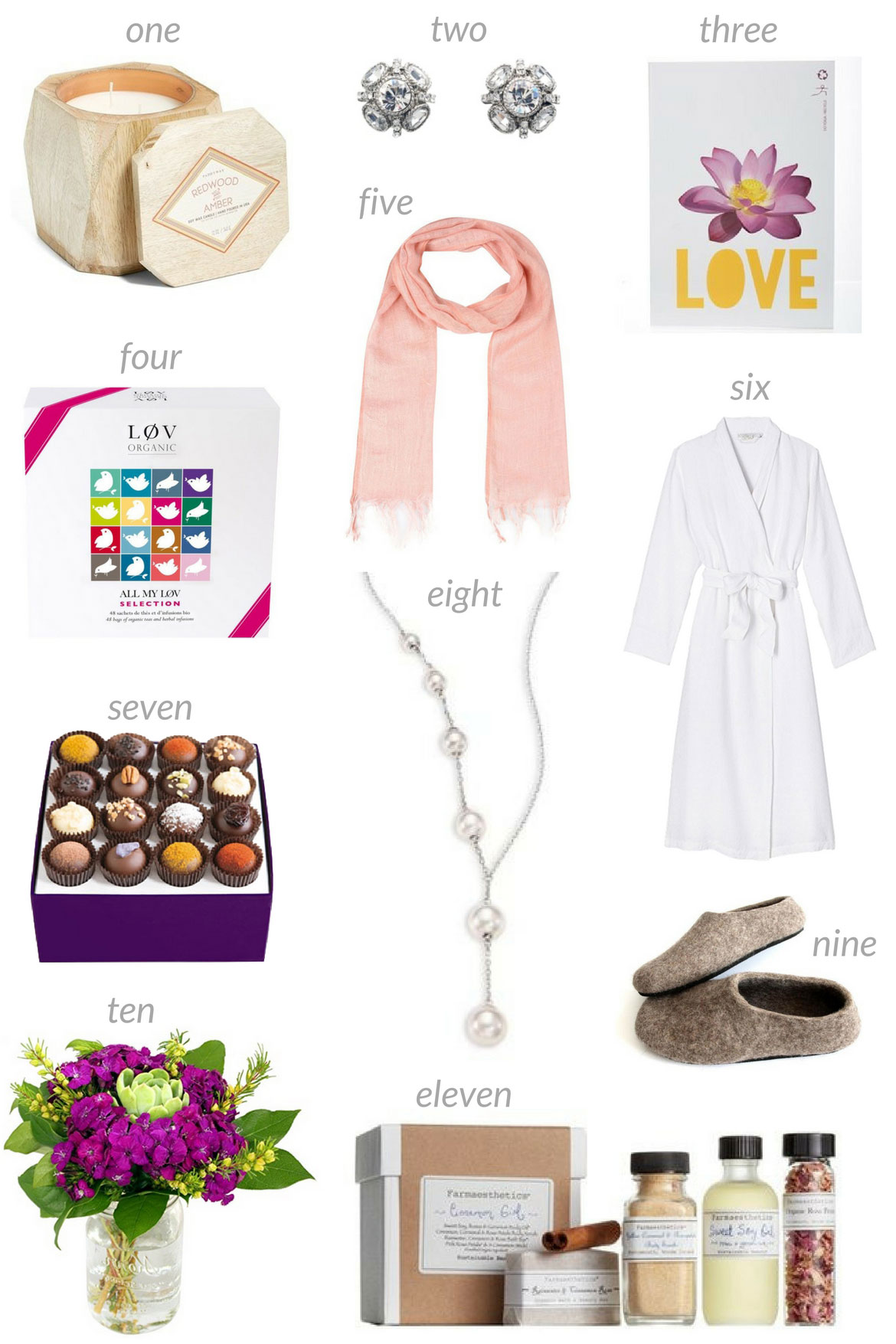 Collage of 11 Eco-Friendly Gifts Mom Will Love for Mother's Day